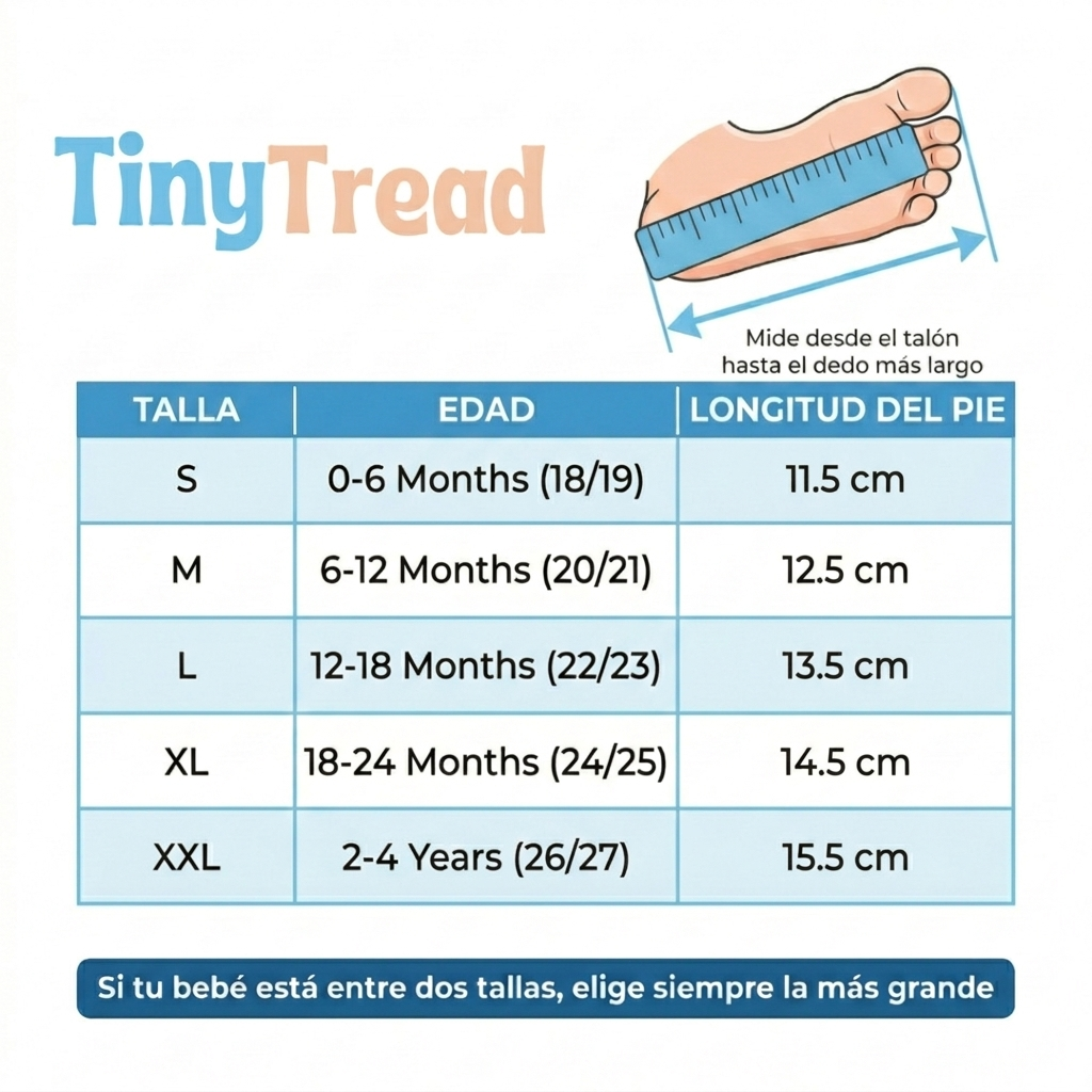TinyTread™ Primeros Pasos Sin Miedo
